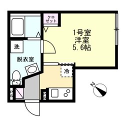 ベイルーム川崎平間の物件間取画像